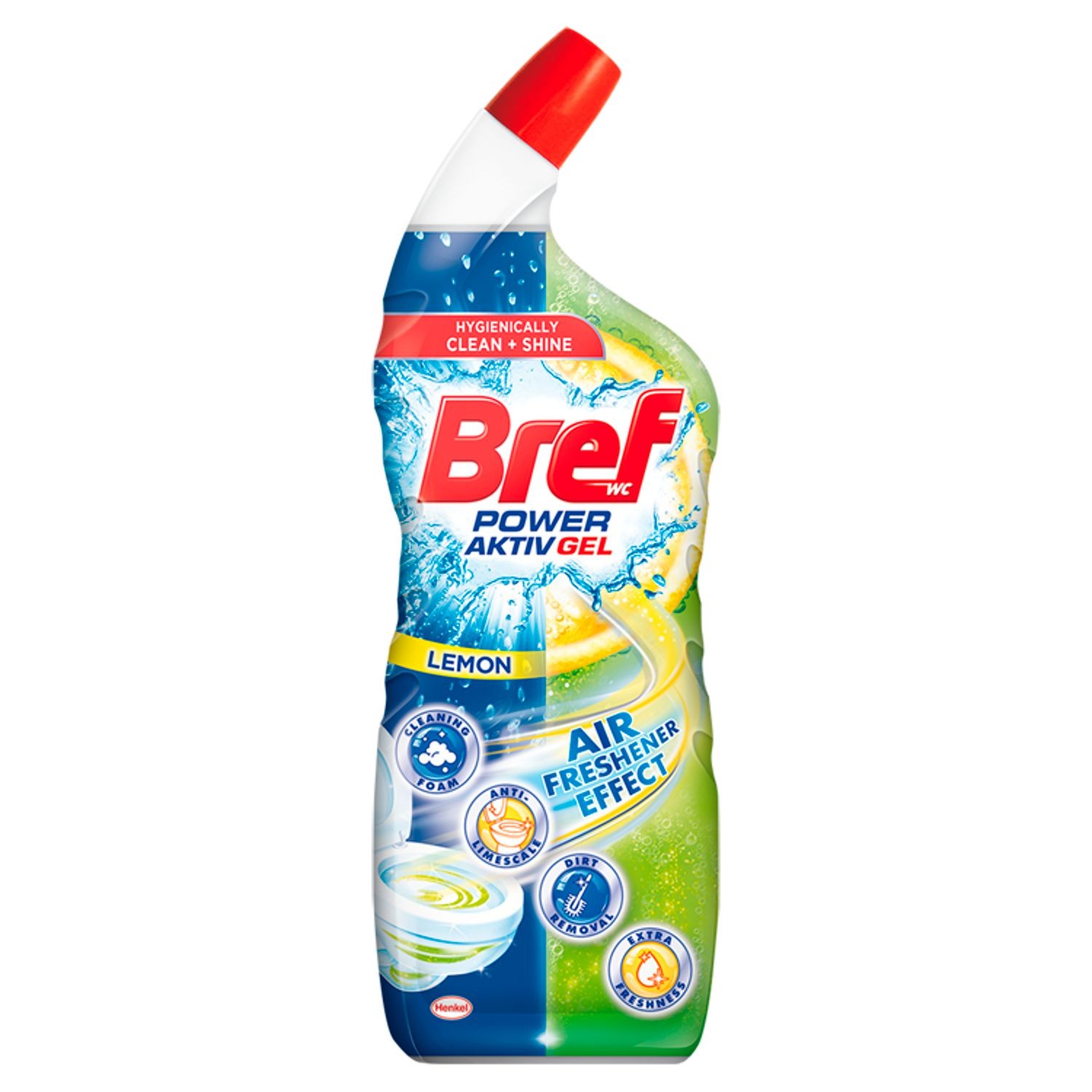 Bref Hygienically Clean & Shine Gel Lemonitta Power 700 ml