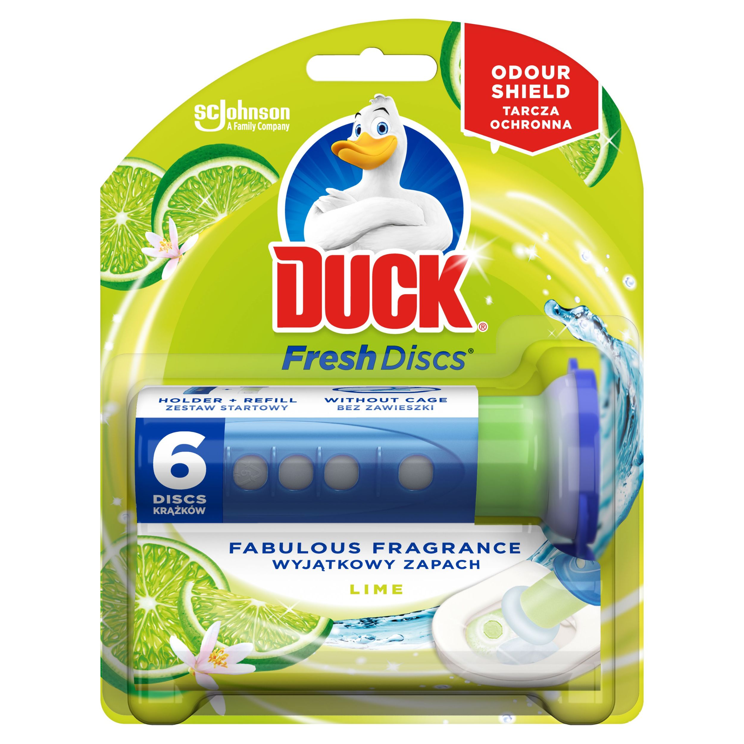 Duck Fresh Discs čistič WC limetka 36 ml