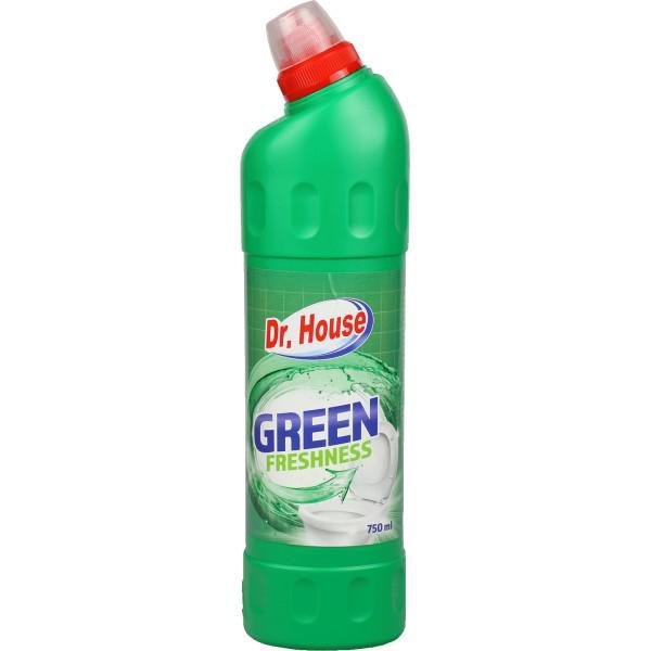 Dr. House WC čistič Green Freshness 750 ml