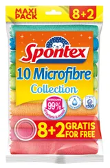 Spontex utěrka z mikrovlákna 8+2