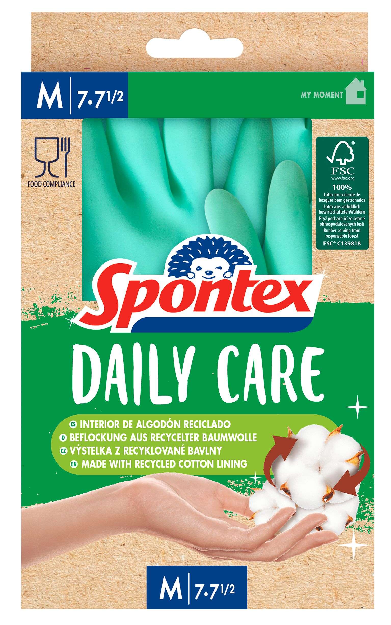 Spontex Daily care rukavice vel. M