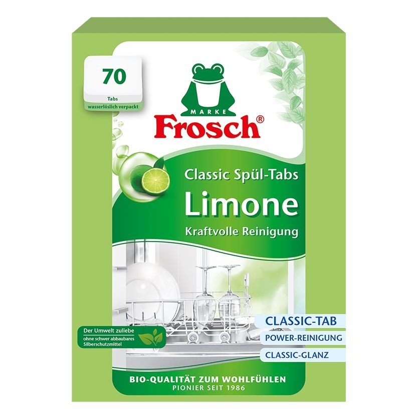 Frosch tablety do myčky Classic Limeta 70 ks