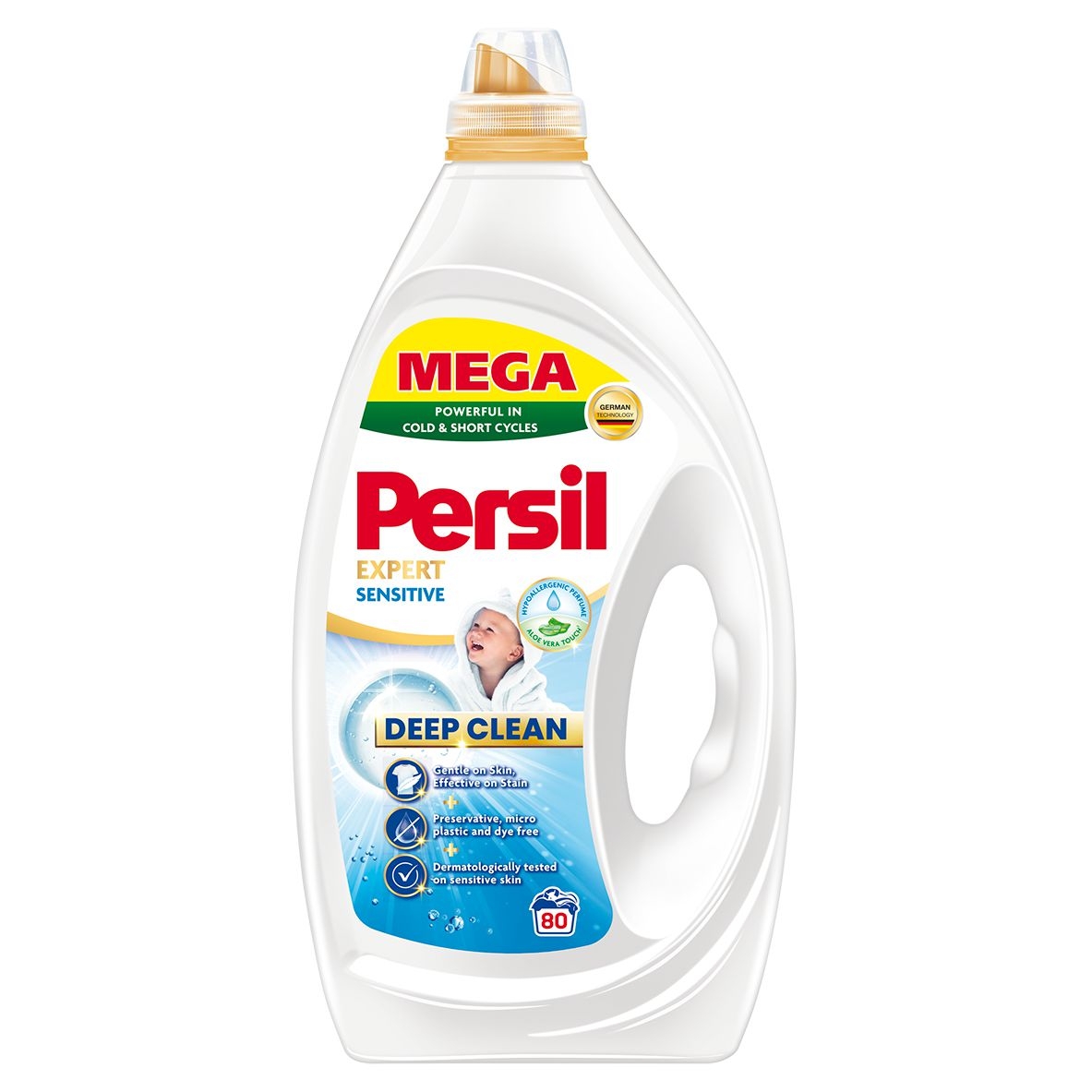 PERSIL GEL EXP. SENSITIVE 3,6L 80PD