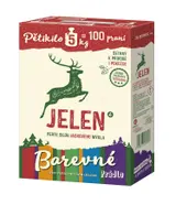 Jelen prací prášek na barevné prádlo 5 kg 100 praní