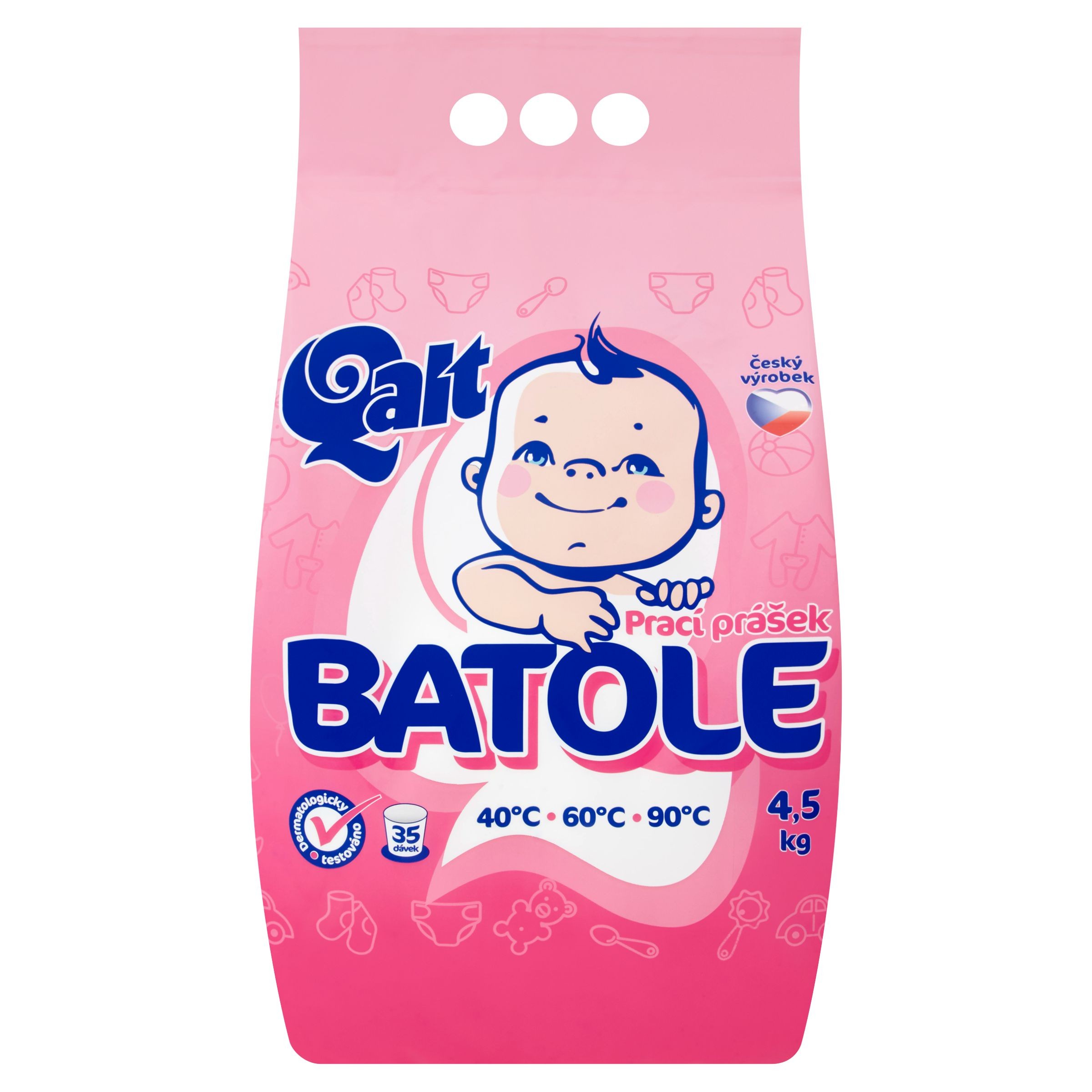 Qalt Batole Prací prostředek pro dětské prádlo 4,5 kg 35 praní