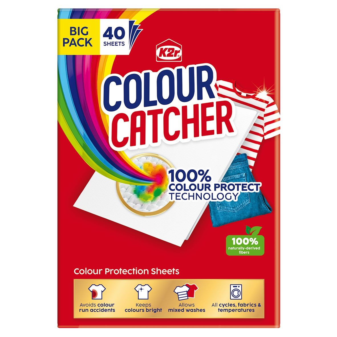 K2r Colour Catcher Prací ubrousky 40 ks