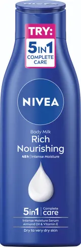 Nivea Body Milk výživné tělové mléko 250 ml