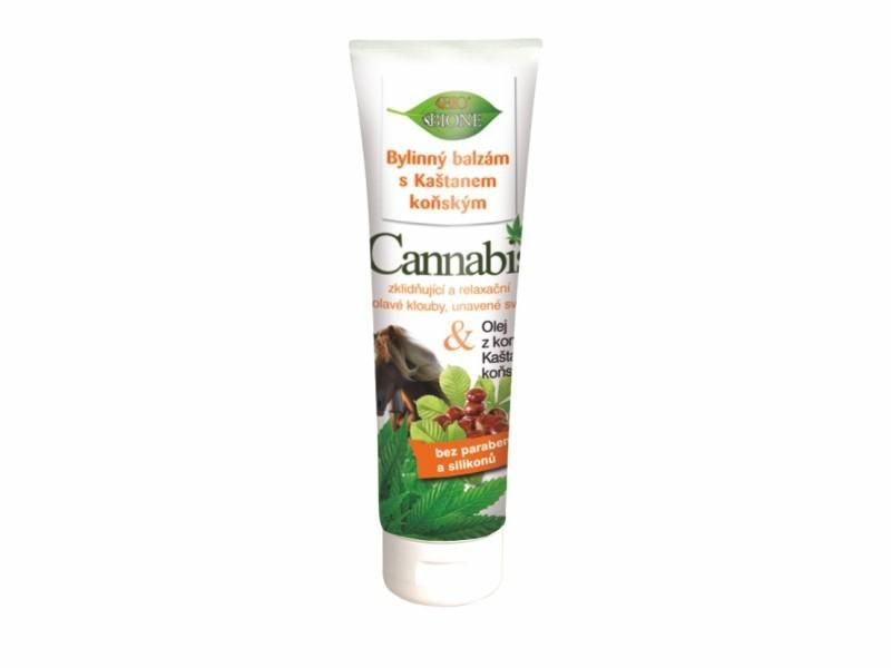 BIOne Cosmetics BIO Cannabis bylinný balzám s kaštanem koňským 300 ml
