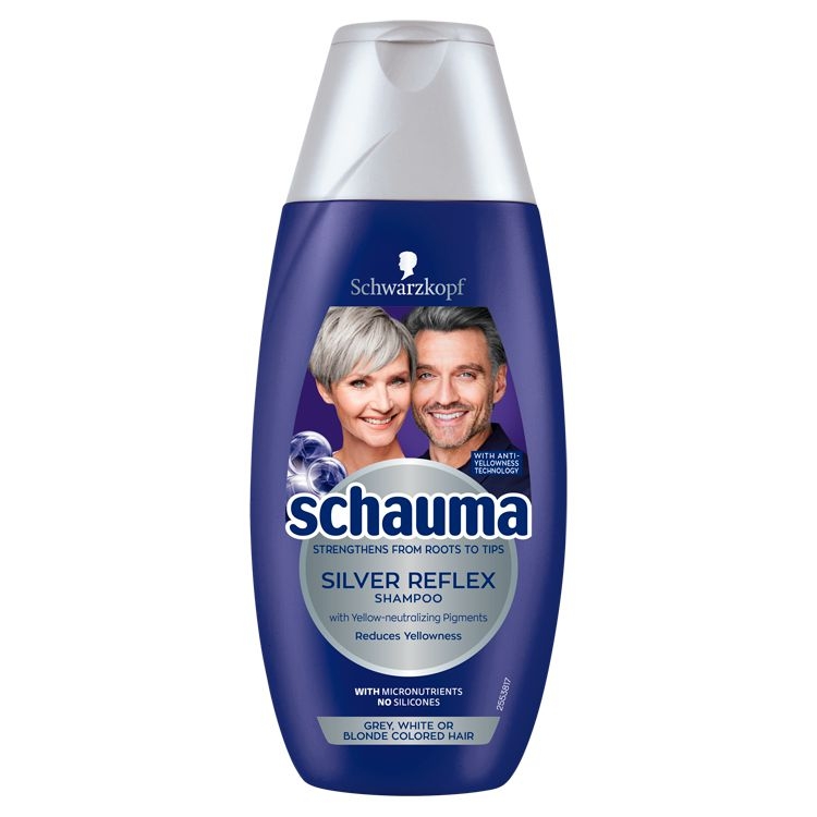 Schauma Silver Reflex šampon proti žlutým tónům 250 ml