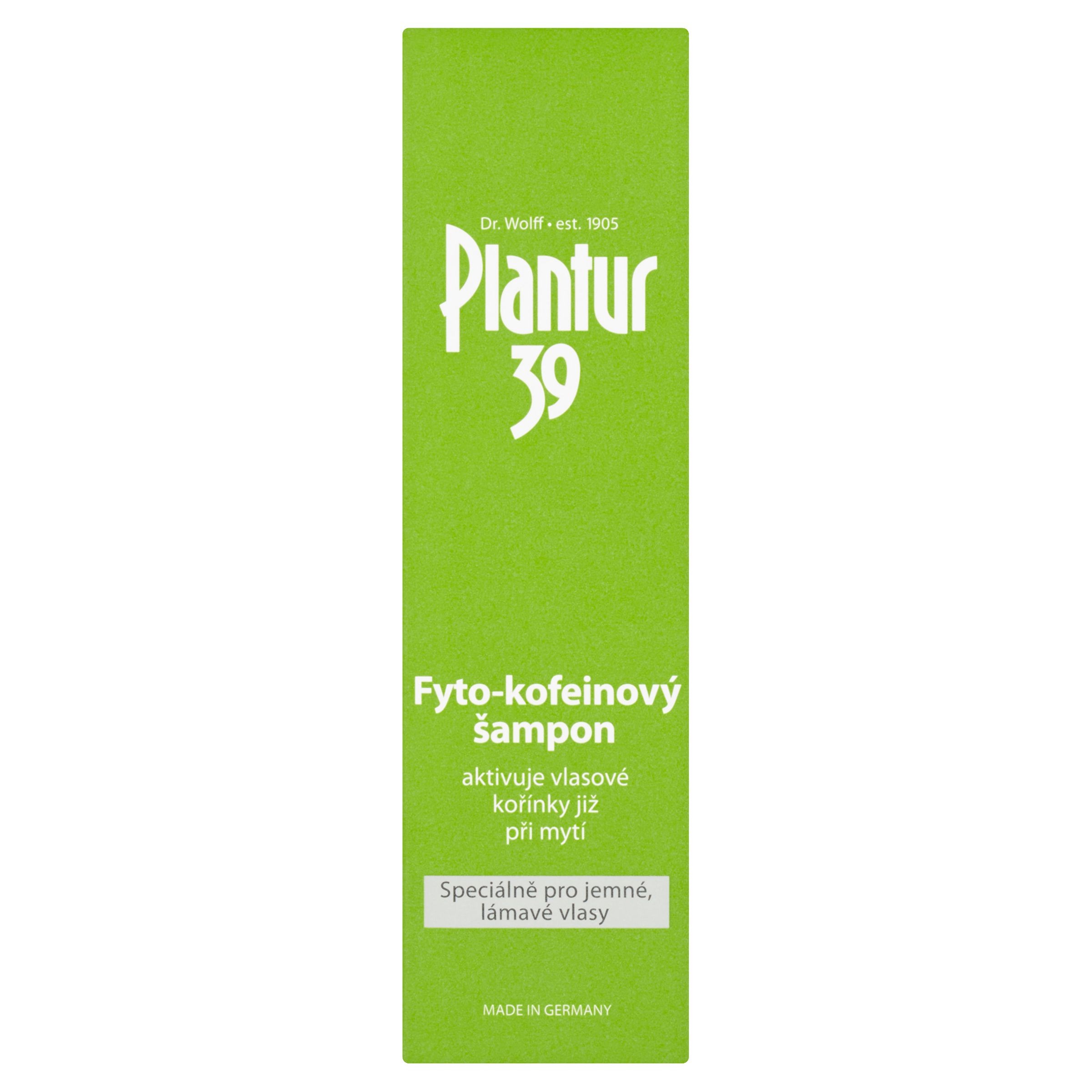Plantur 39 Fyto-kofeinový šampon pro jemné lámavé vlasy 250 ml