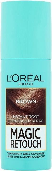 L'Oreal Paris Magic Retouch Sprej pro okamžité zakrytí odrostů pro světlé hnědé odstíny 75 ml