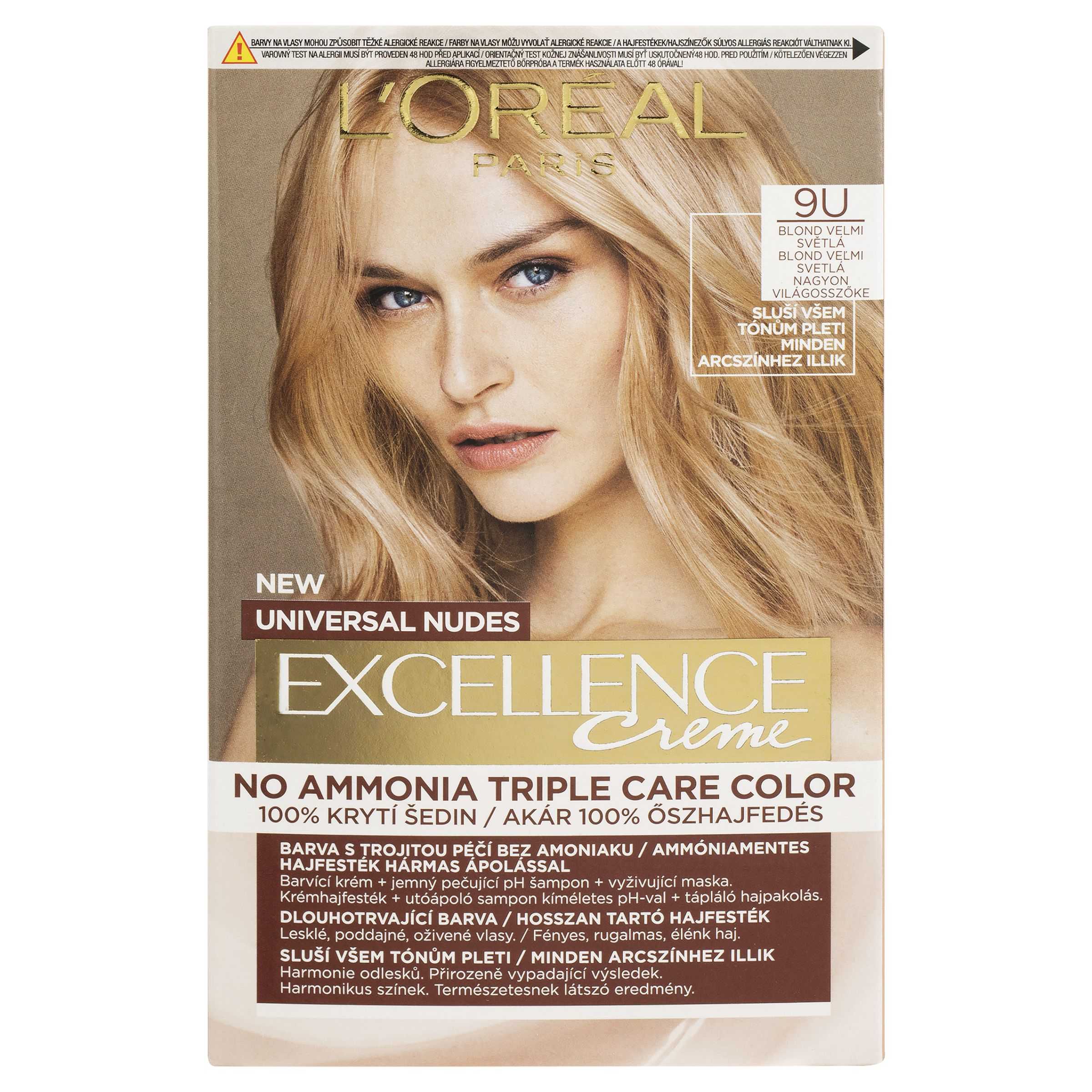 Excellence Nudes 9U Velmi světlá blond