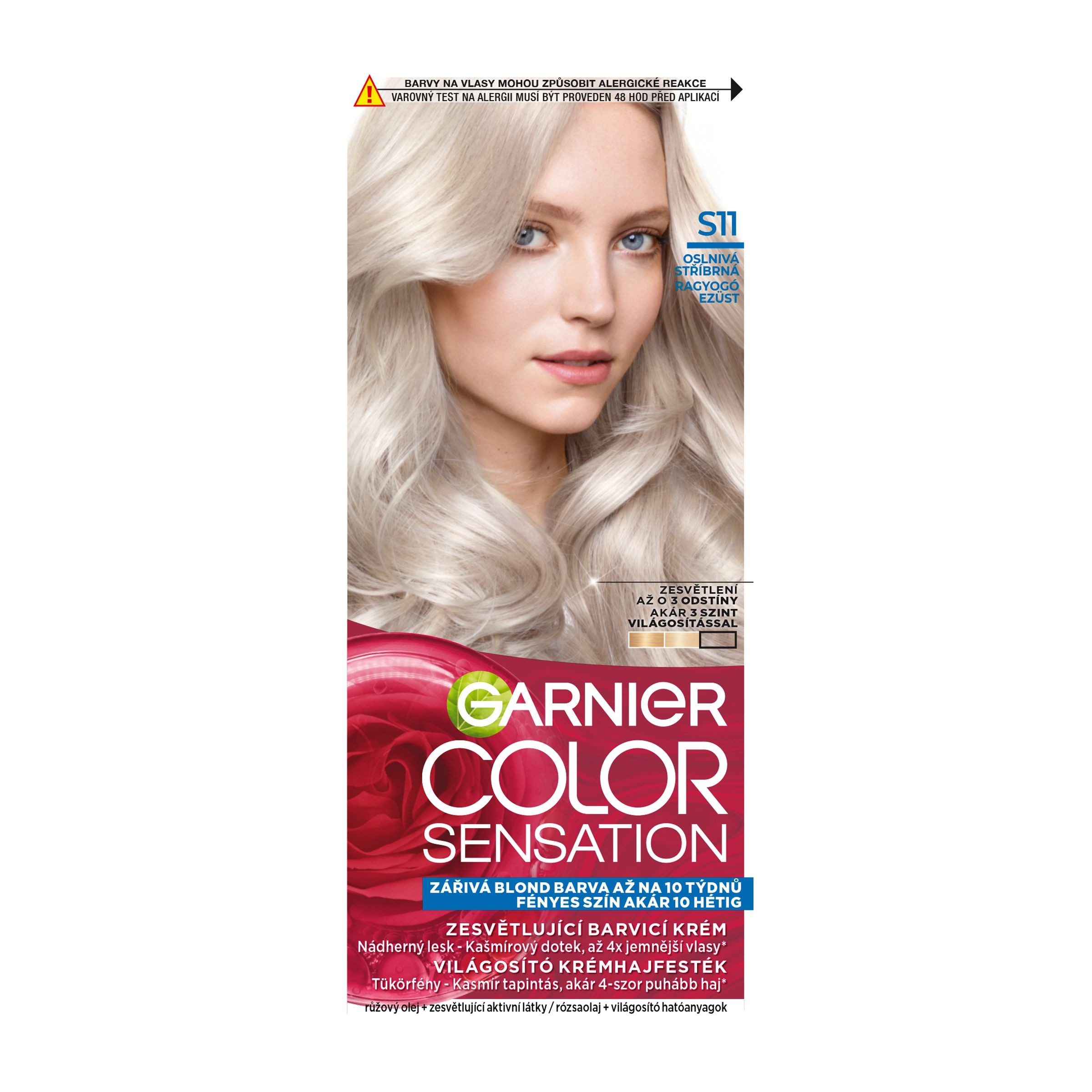 Garnier Color Sensation S11 Oslnivá stříbrná 110 ml