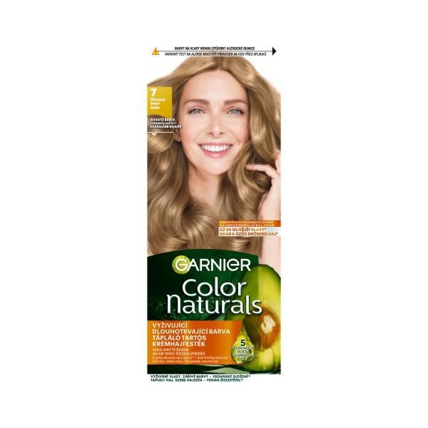 Garnier Color Naturals permanentní barva na vlasy 7 Přirozená blond 60+40+12 ml