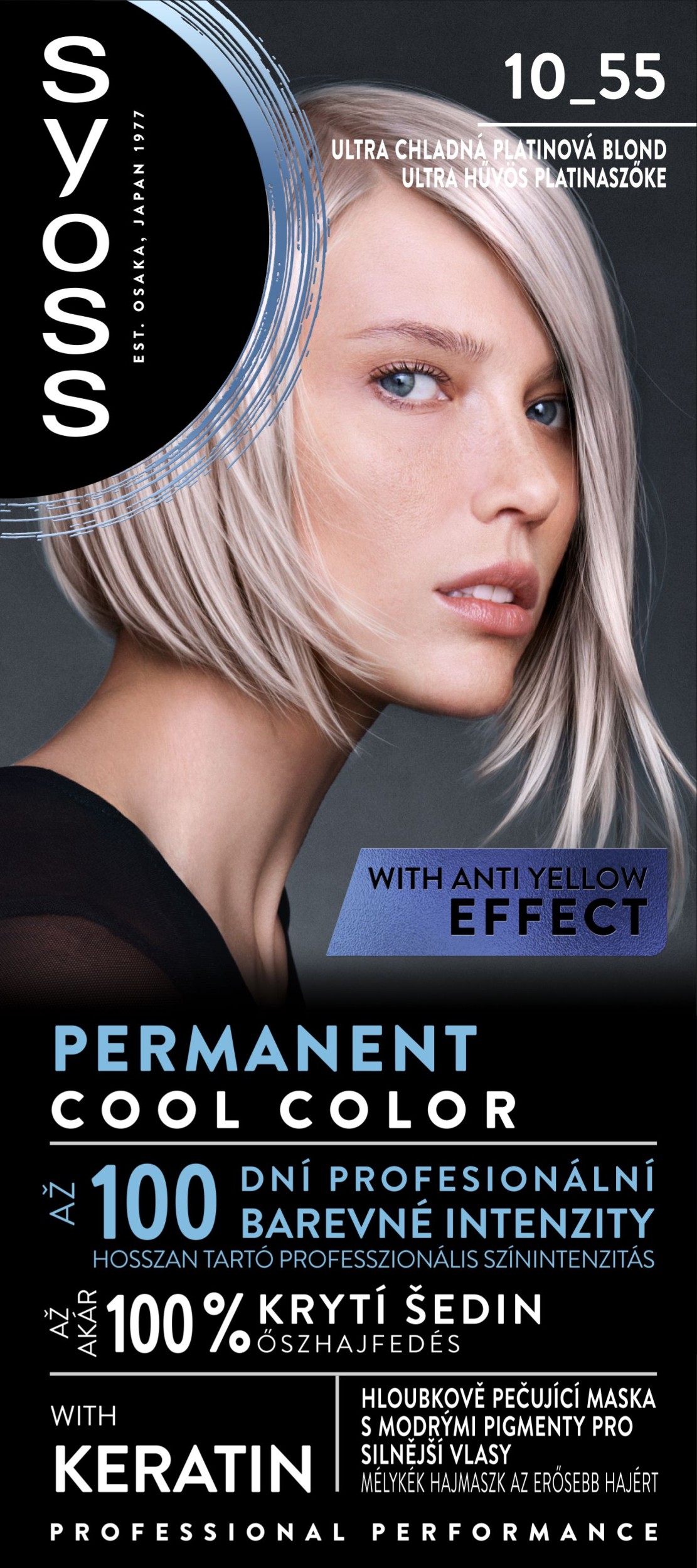 Syoss 10-55 Ultra platinová blond 50 ml