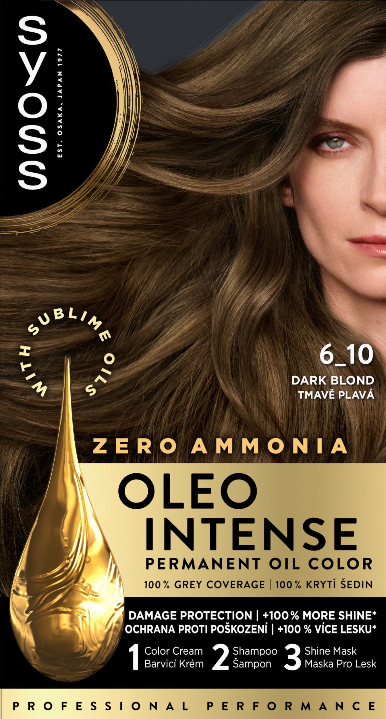 Syoss Oleo Intense olejová barva tmavě plavý 6-10 50 ml