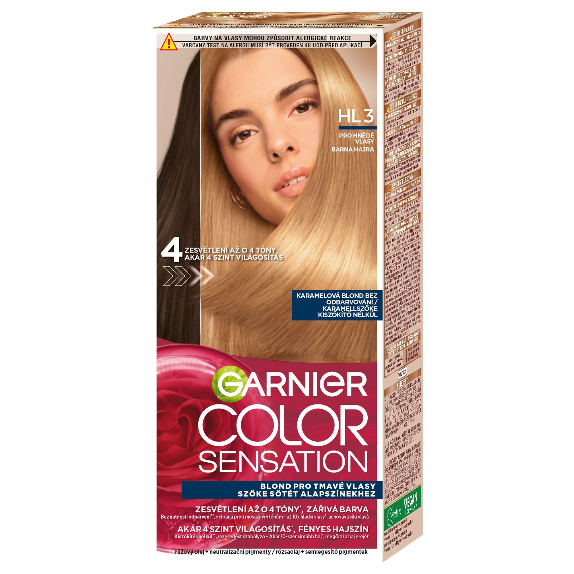 Garnier Color Sensation 8.31 Brown Hair