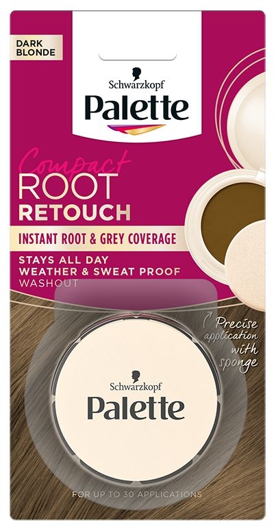 Palette root retouch víceúčelový kompaktní pudr tmavě plavý 3 g