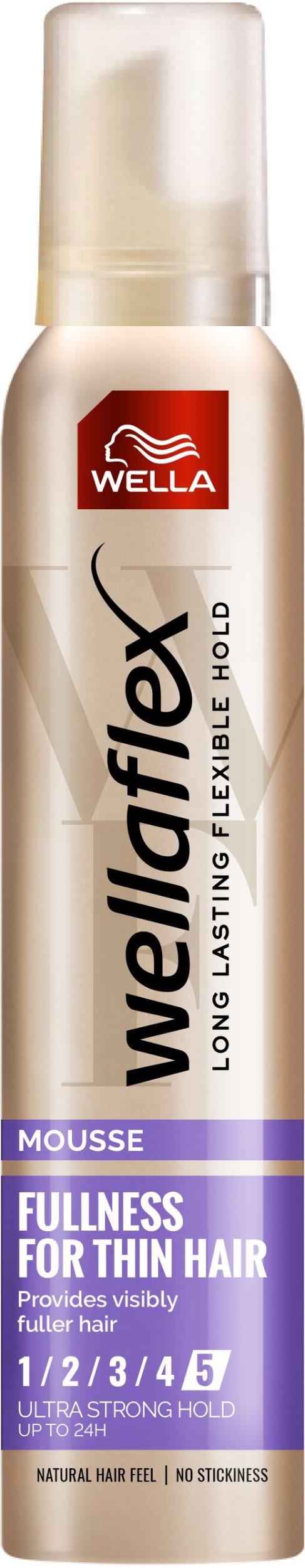 Wella Wellaflex Fullness pěnové tužidlo na vlasy pro objem a ultra silné zpevnění 200 ml