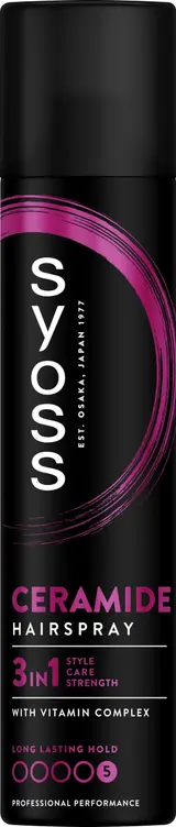 Syoss Ceramide Complex posilující lak na vlasy 5 300 ml