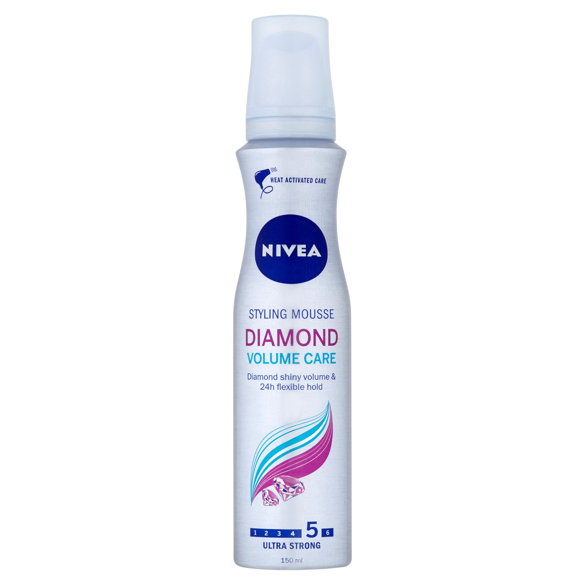 Nivea Diamond Volume Care pěnové tužidlo 150 ml