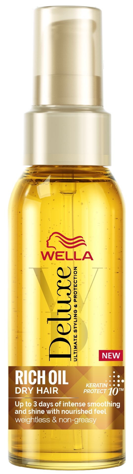 Wella Deluxe vyživující vlasový olej pro suché a poškozené vlasy 100 ml