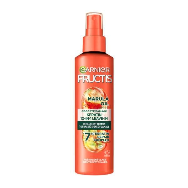 Garnier Fructis Goodbye Damage Keratin 10IN1 Leave-In Posilující sprej pro poškozené vlasy 150 ml