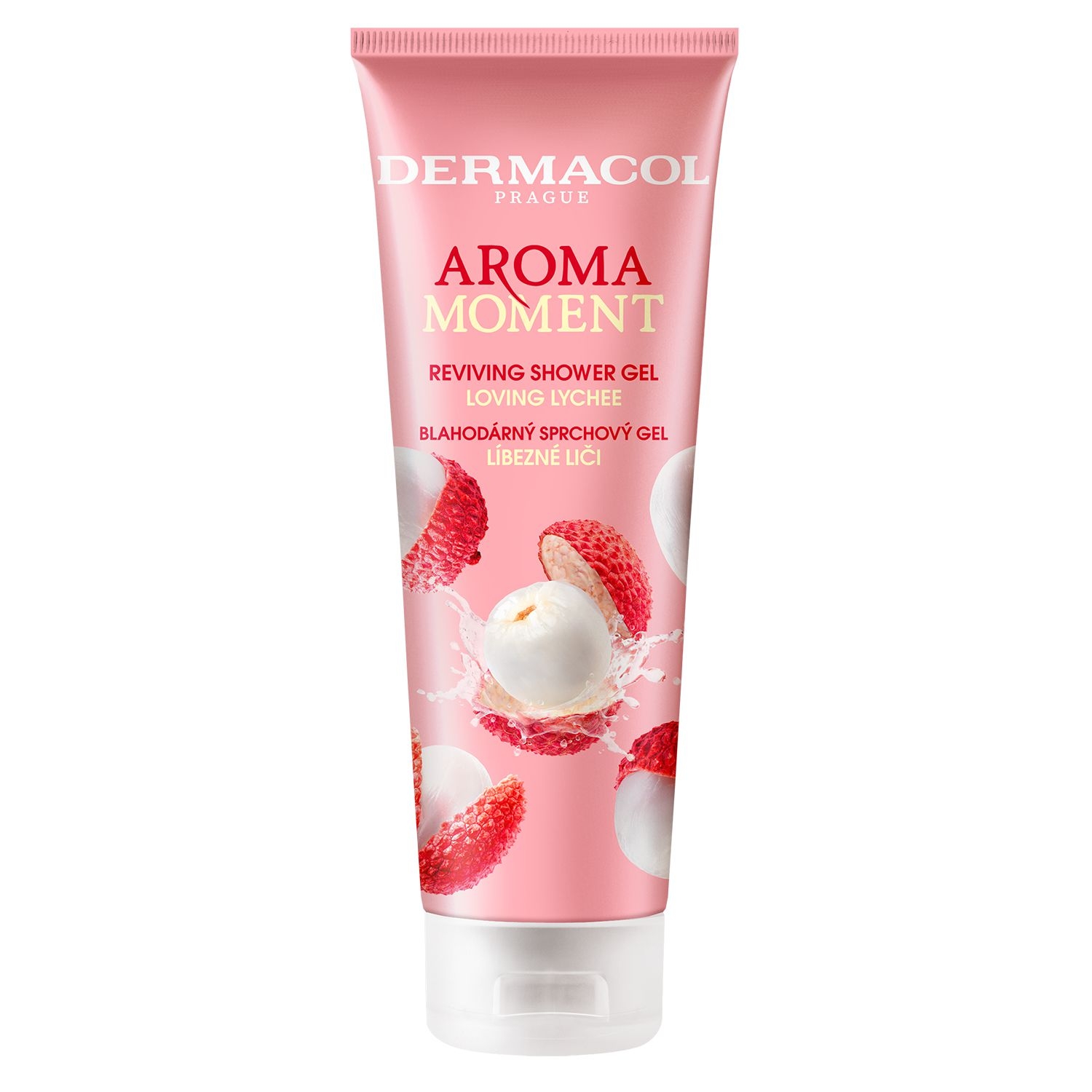 Dermacol Aroma Moment sprchový gel líbezné Liči 250 ml
