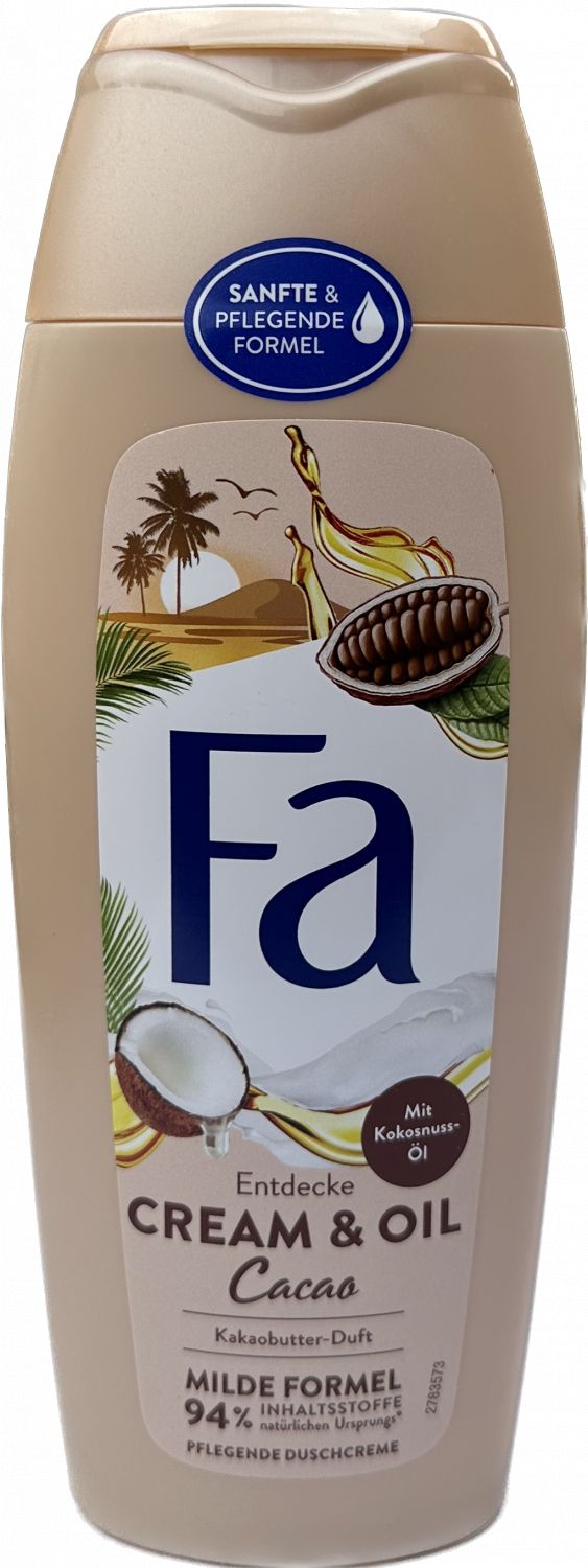 Fa Cream & Oil Cacao sprchový krém 400ml