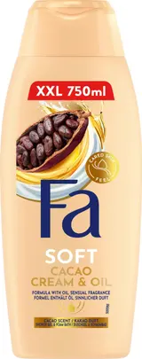 Fa Cream & Oil Cacao sprchový gel a pěna do koupele 2v1 750ml