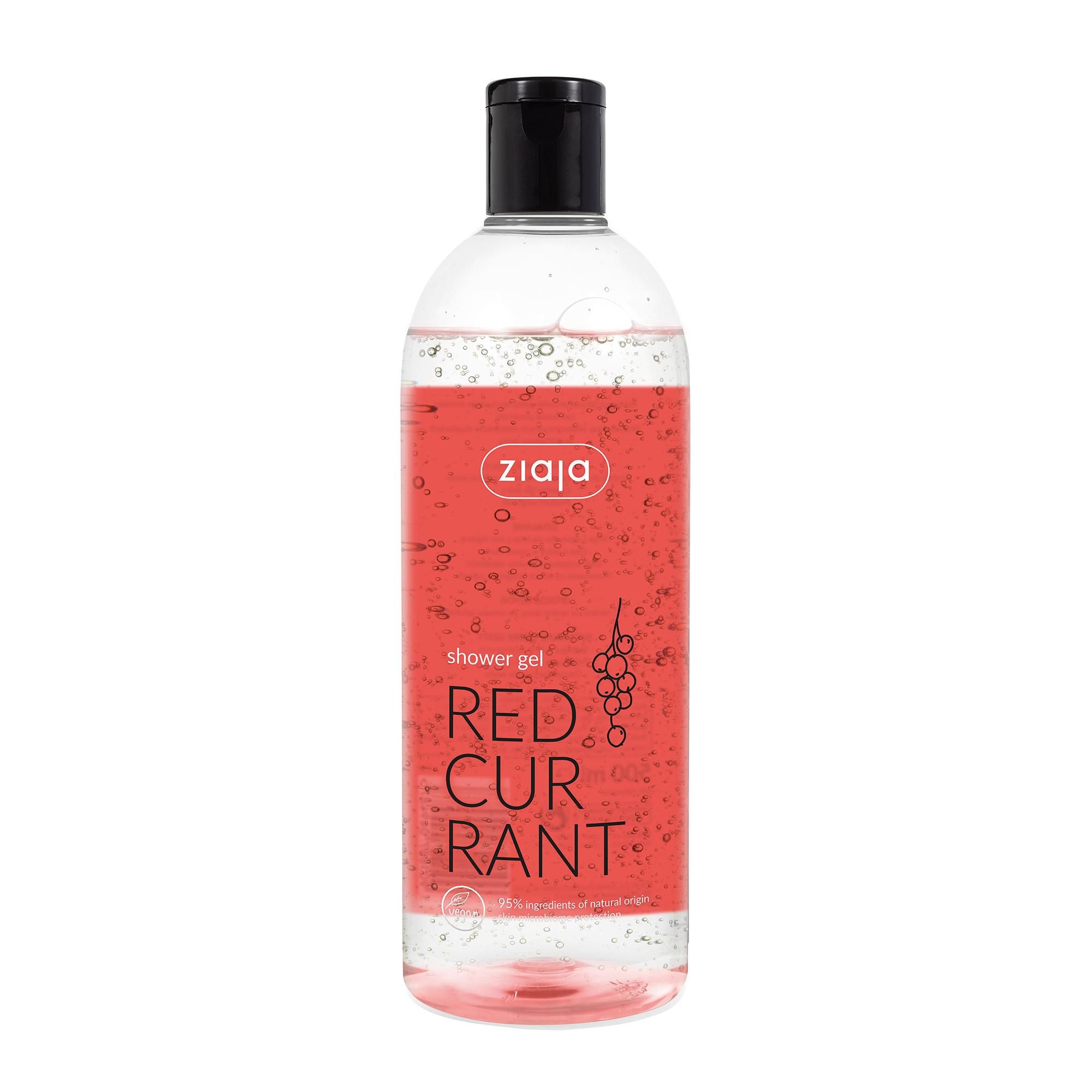 Ziaja Redcurrant Sprchový gel Červený rybíz 500ml