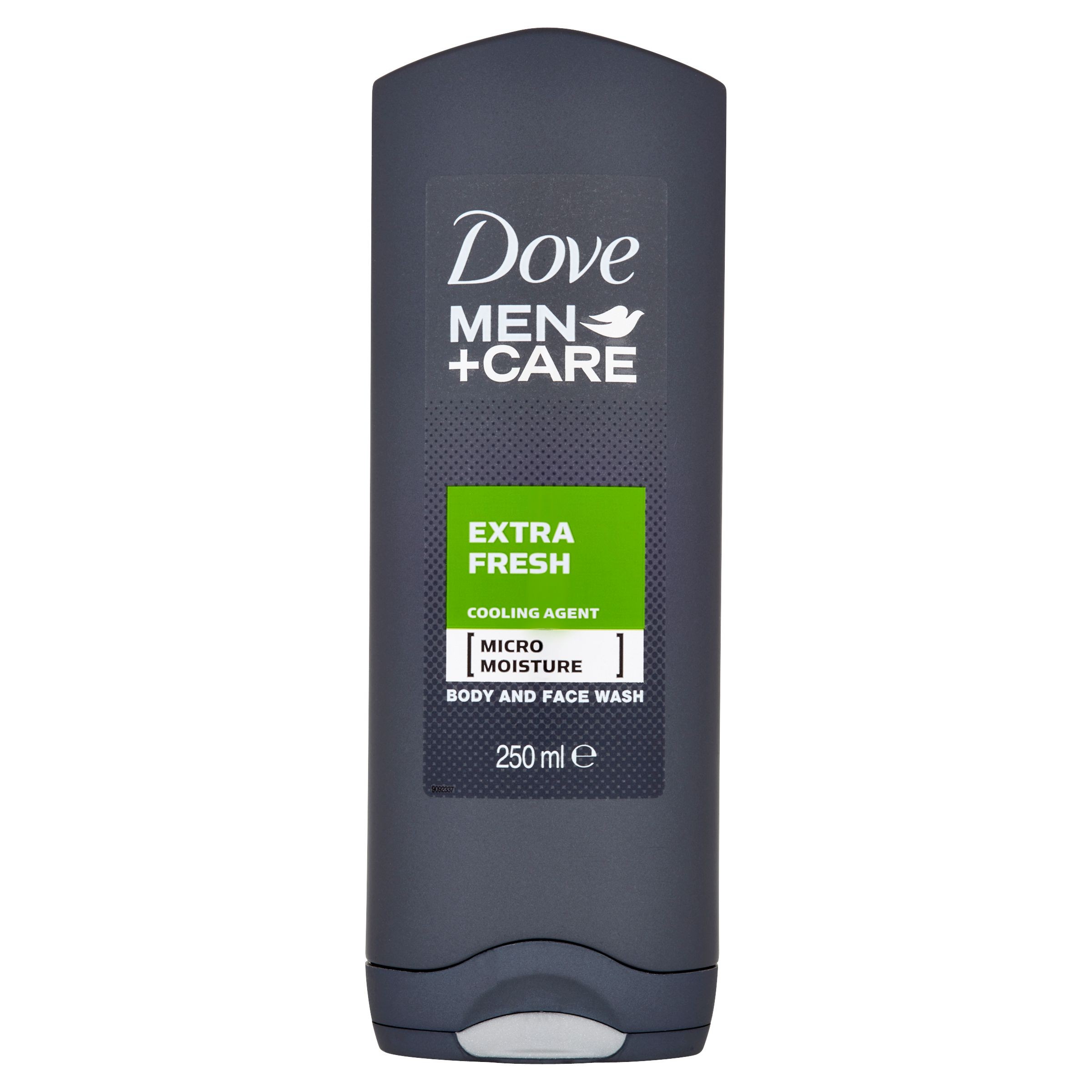 Dove Men+Care Extra Fresh sprchový gel na tělo a obličej pro muže 250 ml