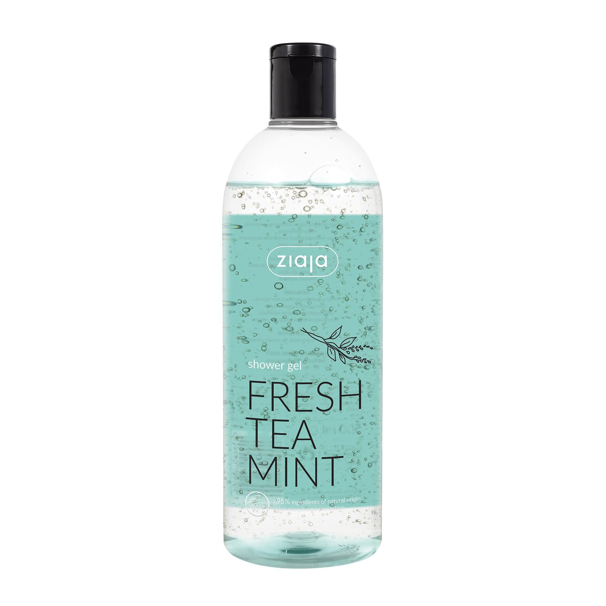 Ziaja Fresh Tea Mint Sprchový gel Svěží mátový čaj 500ml