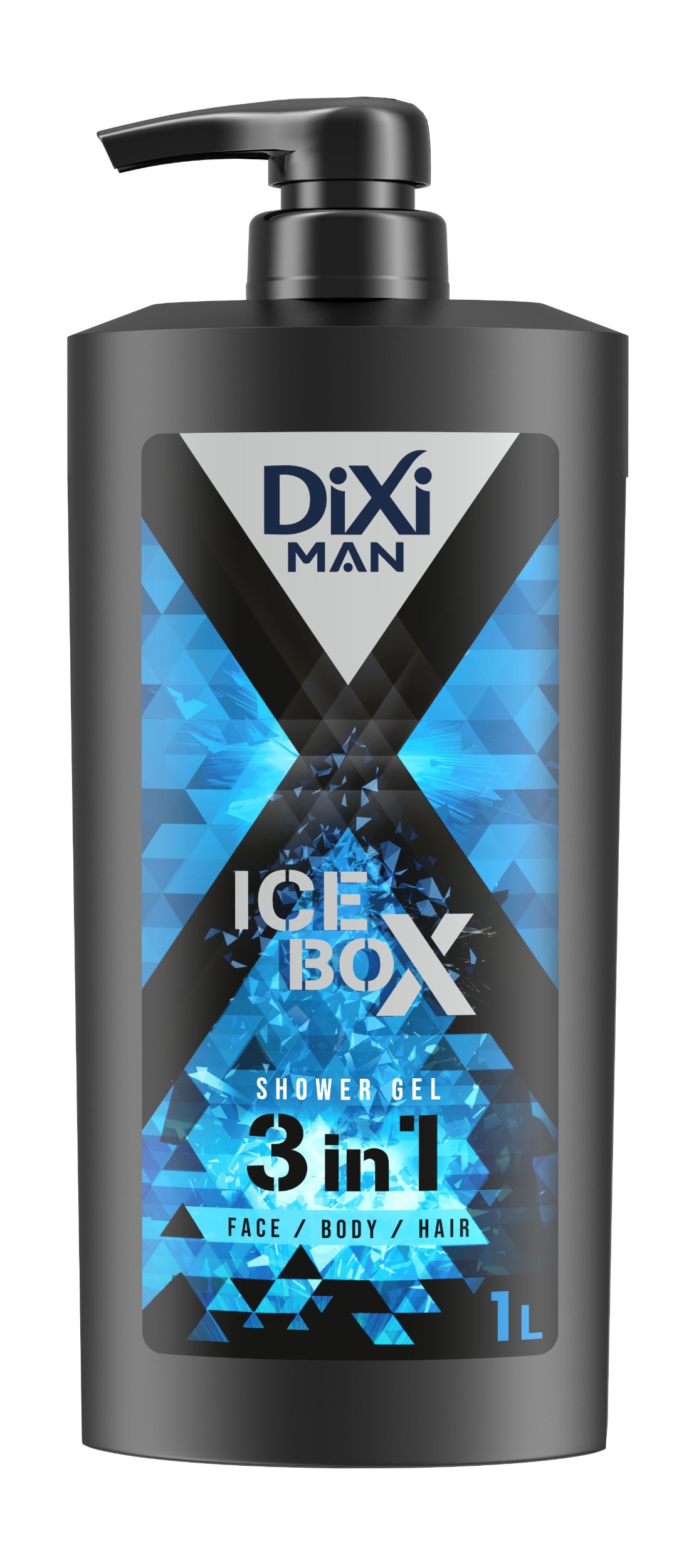 Man Ice Box shower gel 3 in 1
