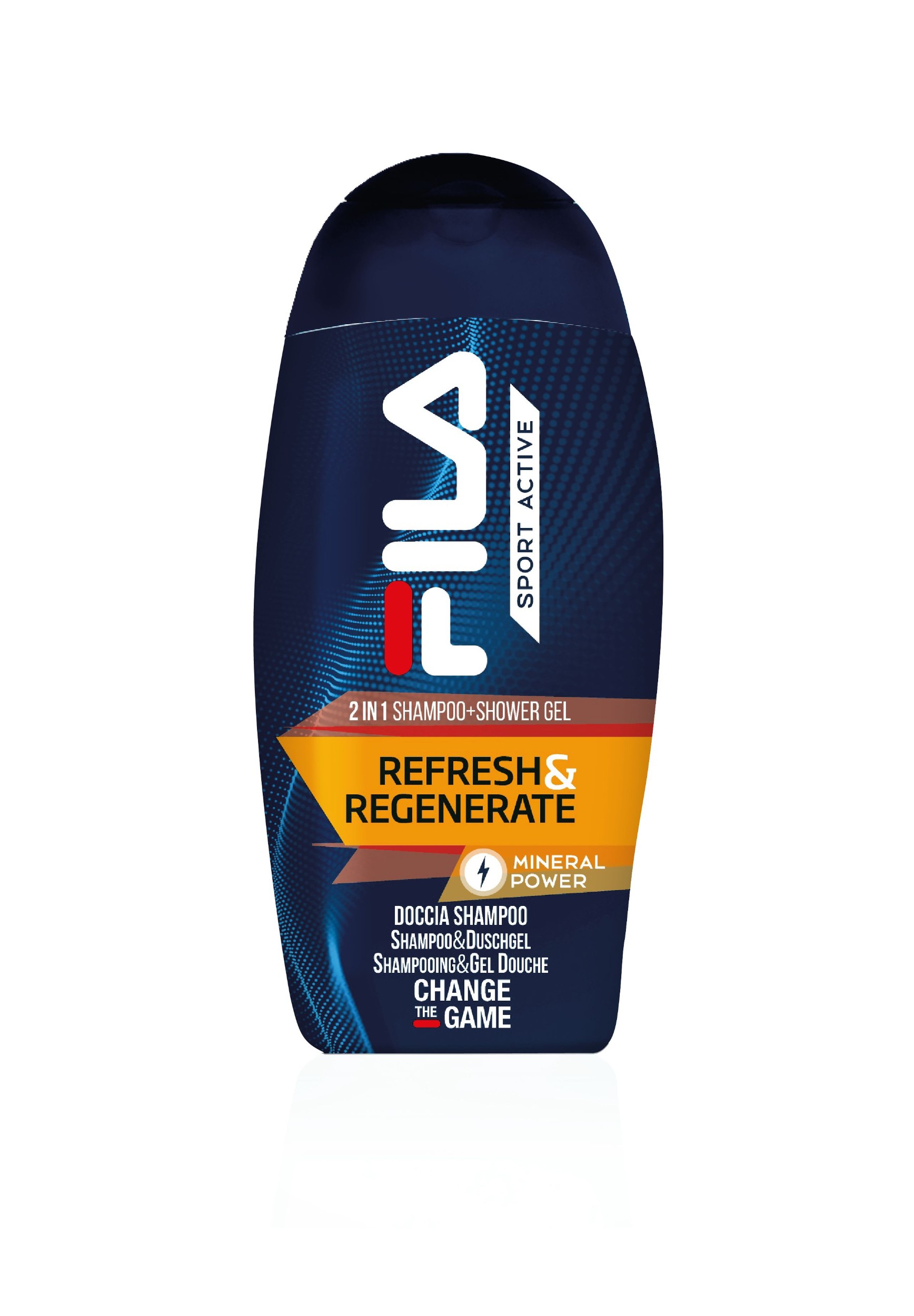 Sprchový gel Fila Refresh&Regenerate 250 ml na vlasy a tělo pro muže.