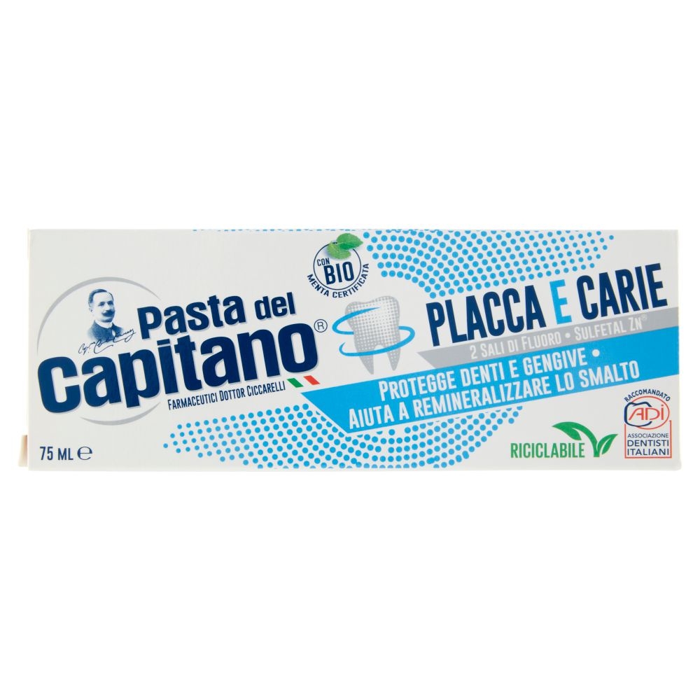 Pasta del capitano Placca&carie  75 ml