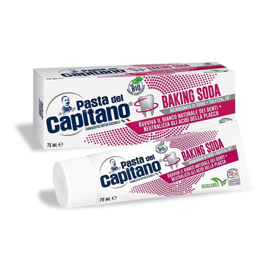 Pasta del Capitano zubní pasta soda bicarbonara 75ml