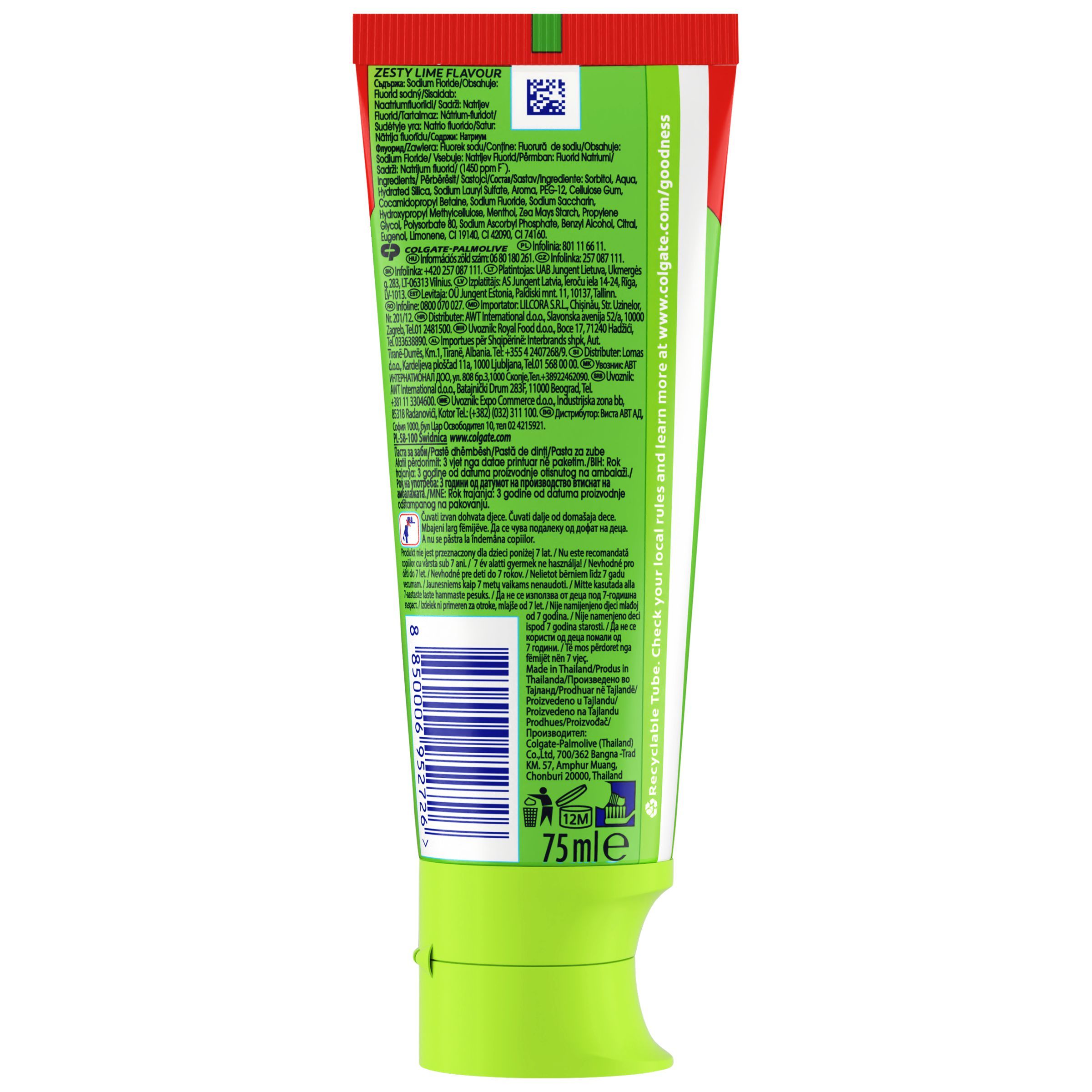 Colgate Max Fresh Fruit Fusion Zesty Lime 75ml