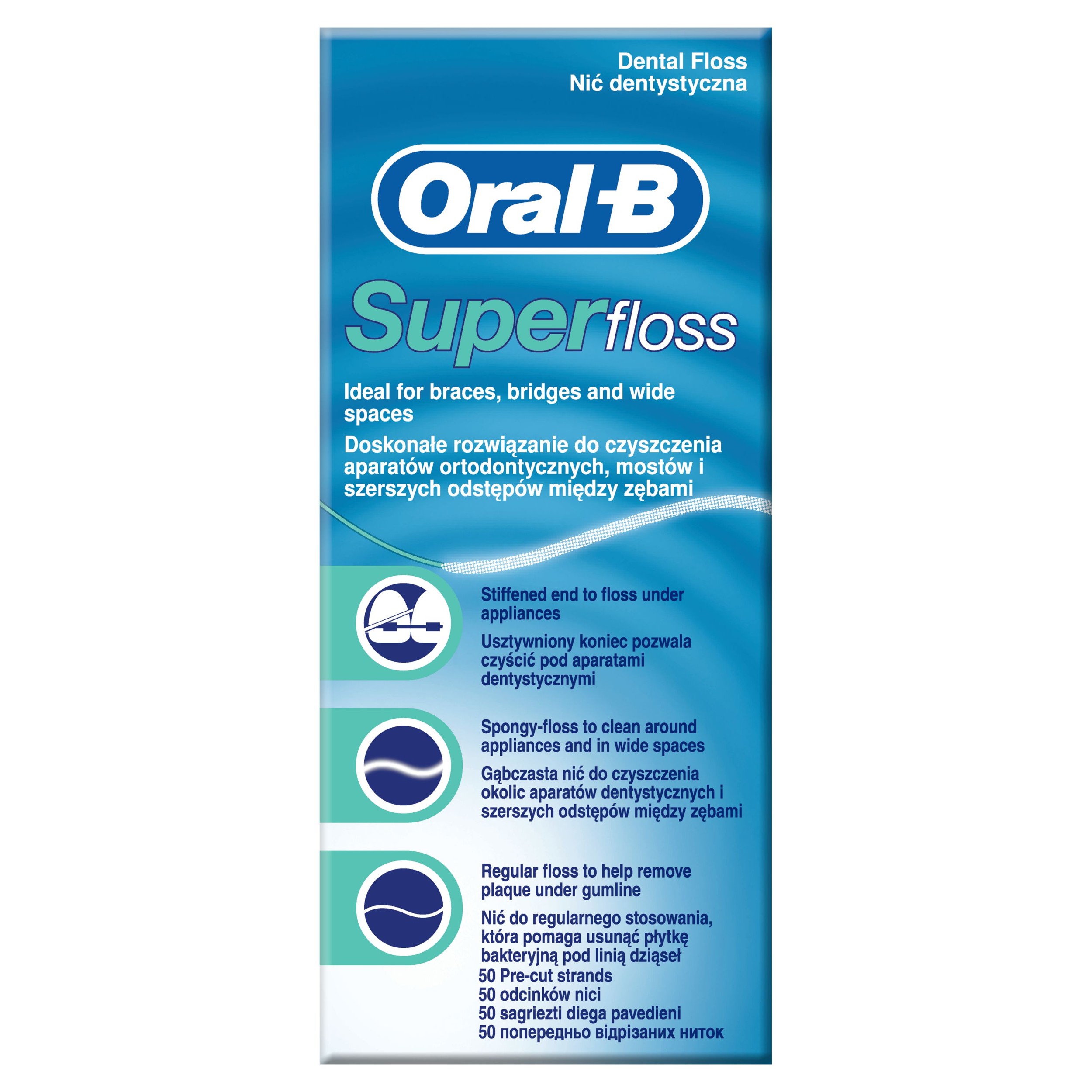 Oral B Super Zubní Nit 50ks