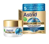 Astrid Hyaluronic Gold Vyplňující denní krém proti vráskám se zlatými proteiny SPF10 50ml