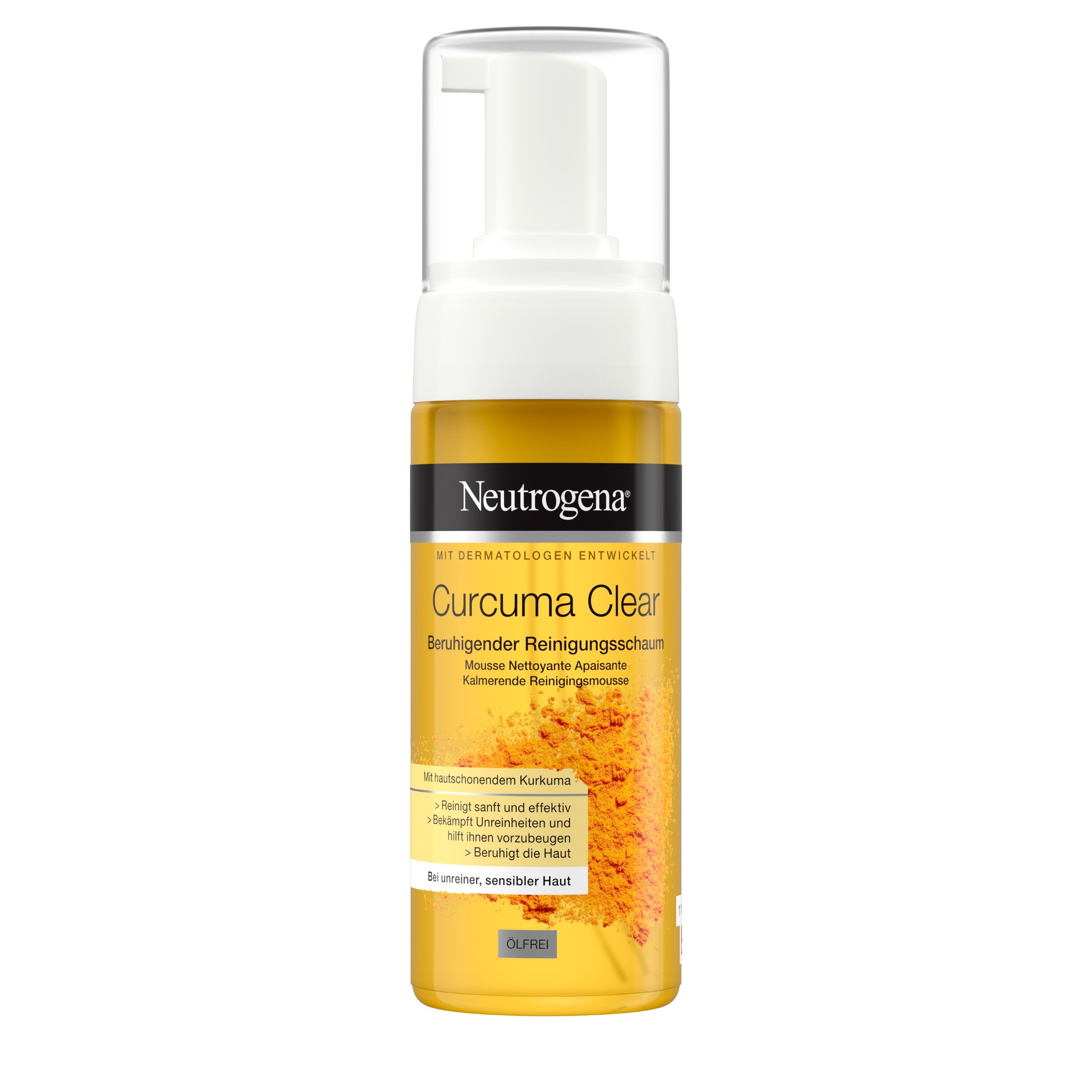 Neutrogena® Curcuma Clear Čisticí pěna s kurkumou 150 ml
