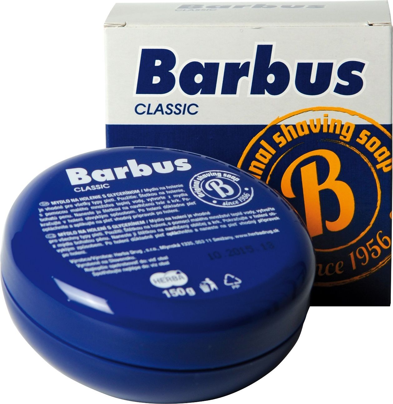 Barbus Classic mýdlo na holení s glycerinem 150 g