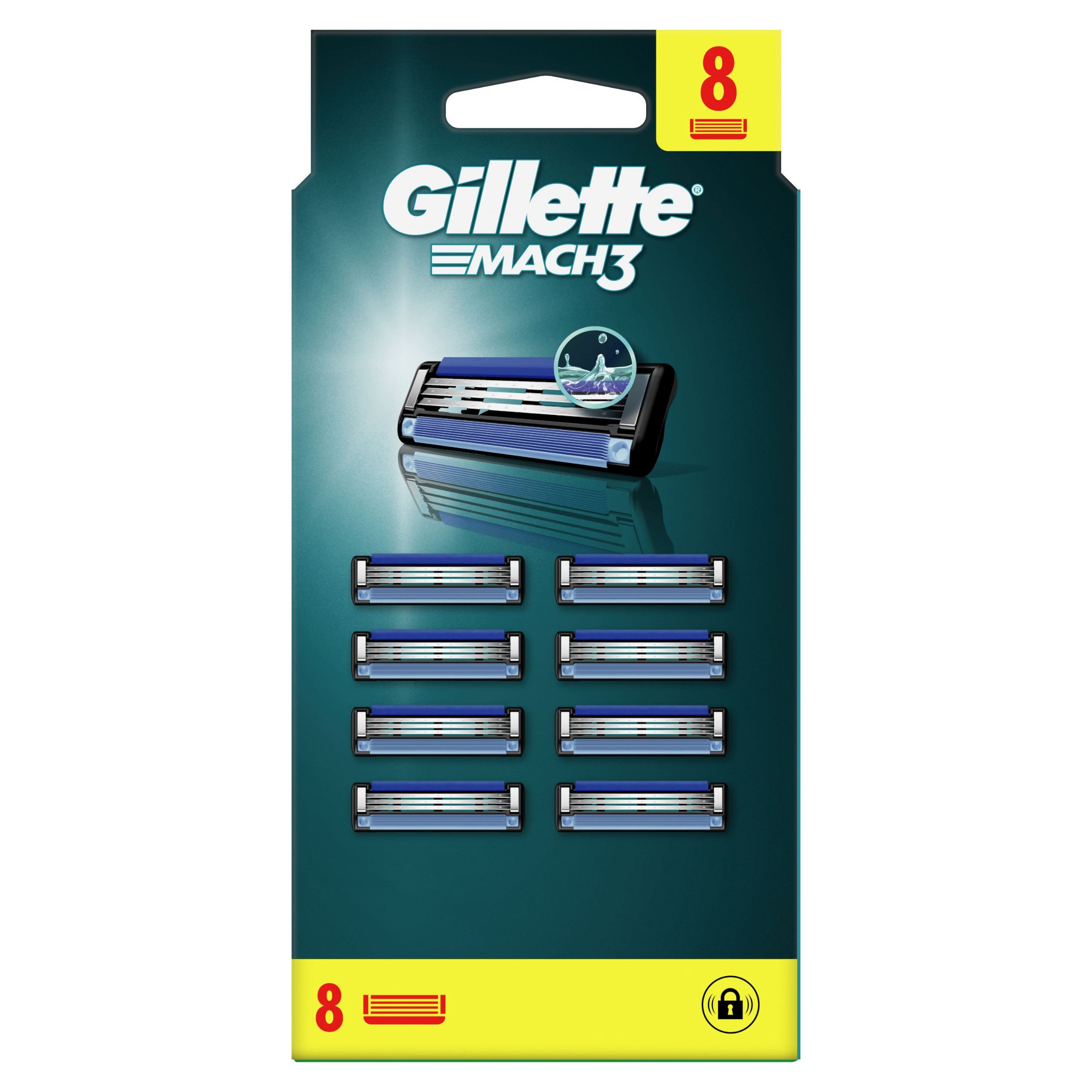 Gillette Mach3 Holicí Hlavice 8CT - XL