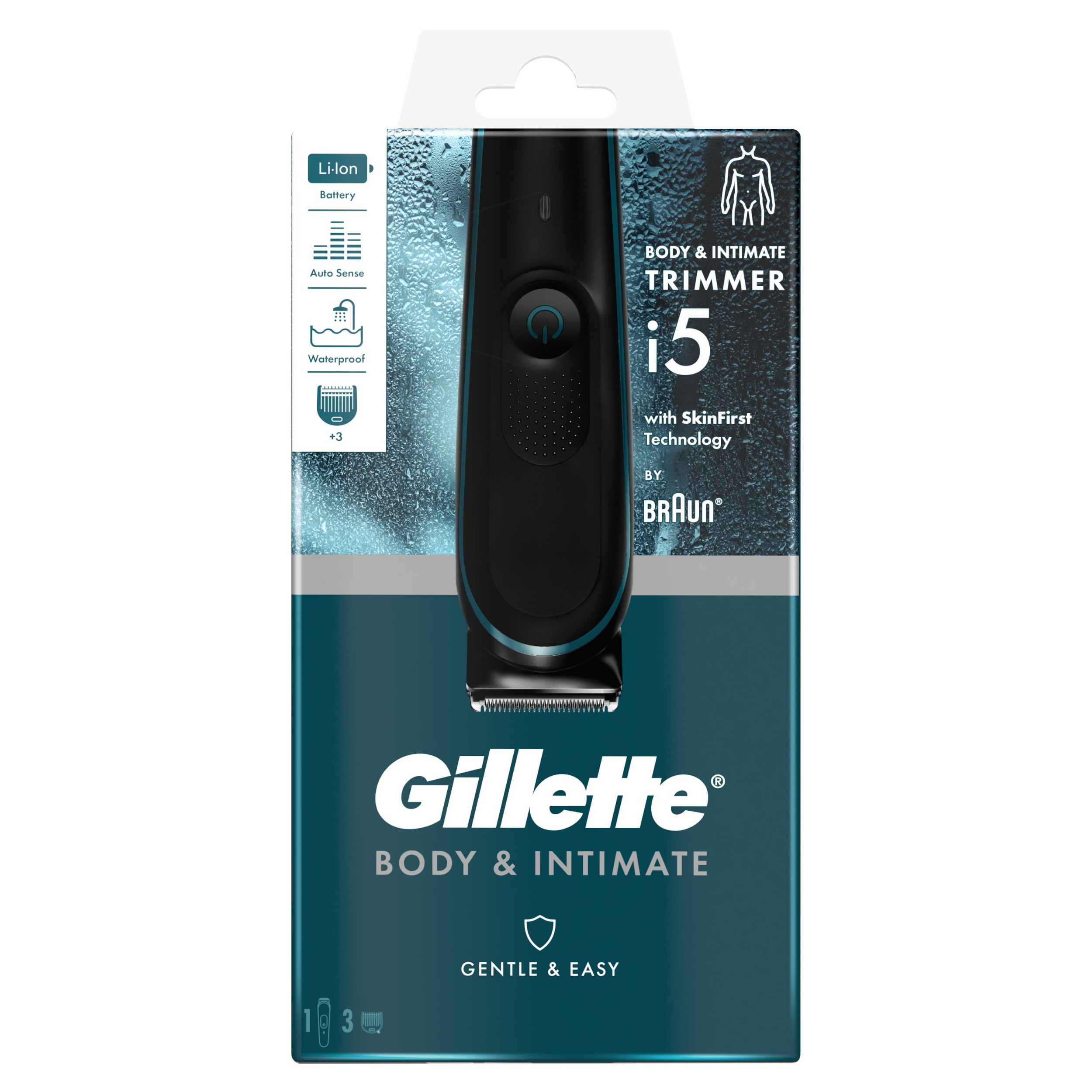 Gillette Péče o Tělo BG5340 Black 1ks