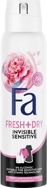 Fa Invisible Sensitive antiperspirant pure freshness 150 ml