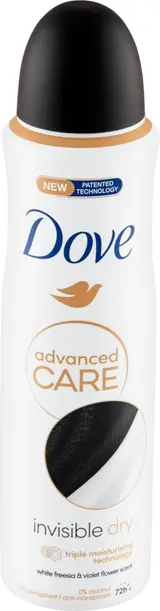 Dove Advanced Care Invisible Dry antiperspirant ve spreji 150ml