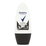Rexona Invisible Black + White kuličkový antiperspirant deodorant 50 ml