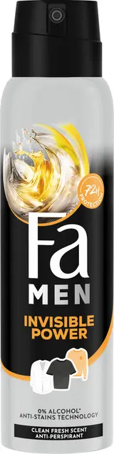 Fa Men Xtreme antiperspirant Invisible Power 150 ml