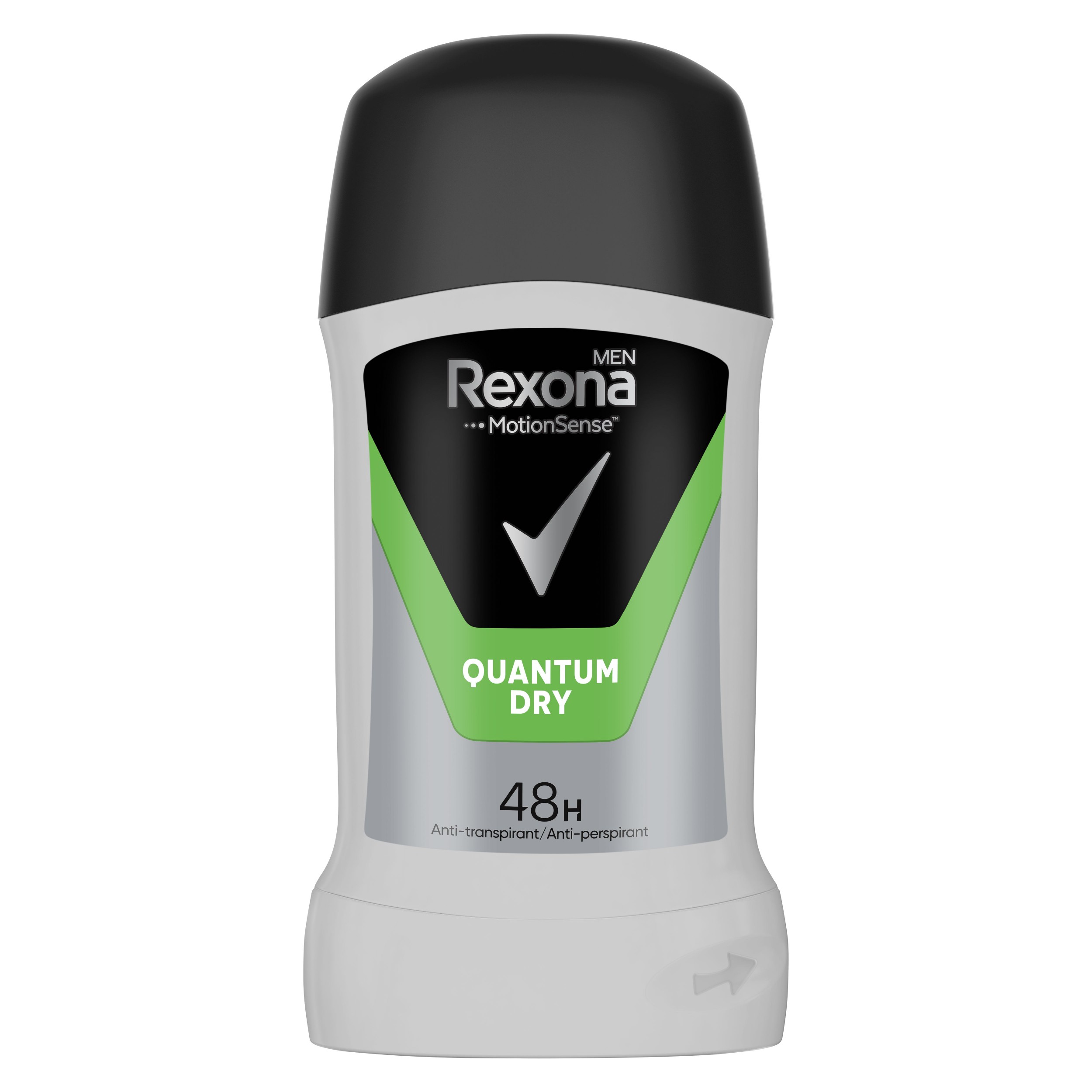 Rexona Men Quantum Dry tuhý antiperspirant pro muže 50 ml
