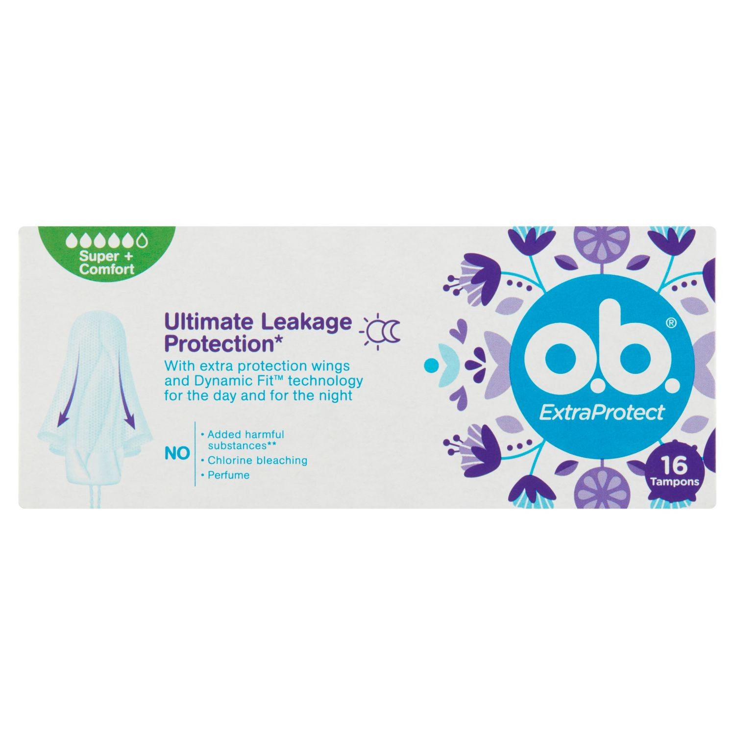 Tampony o.b.® Extra Protect Super + Comfort